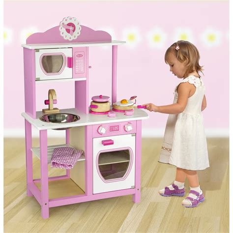 These interactive and educational toys are the perfect way to foster a love of cooking. Wooden Toy Kitchens for Little 'Chefs' - HomesFeed