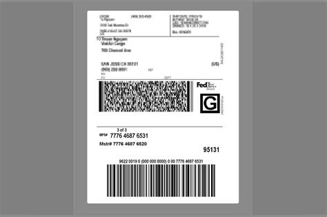 Fedex Shipping Label Has Been Created - Label Ideas