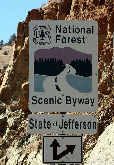 State Of Jefferson Sign Explore California Jefferson Scenic Byway