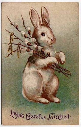 Victorian Easter Bunny Easter Pinterest