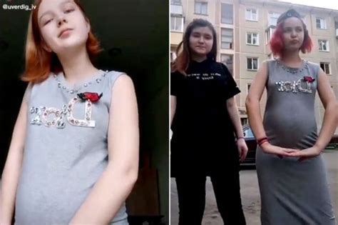 Pregnant Girl 13 And Dad 10 See Romance Blossom As They Pose As