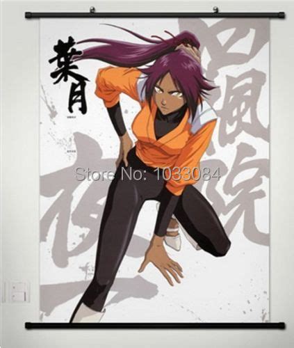 Home Decor Anime Japanese Bleach Yoruichi Shihoin Poster Wall Scroll