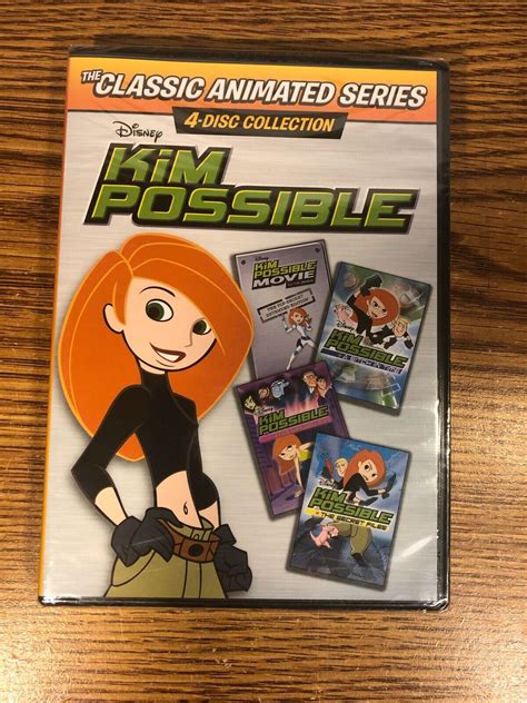 Kim Possible The Classic Animated Series Collection 4 Disc Dvd Disney New Files 786936860986 Ebay