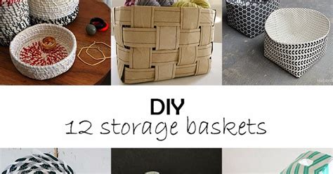 Diy Monday Storage Baskets Ohoh Blog Diy And Crafts