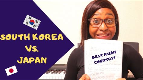 SOUTH KOREA VS JAPAN The Ultimate Comparison NATZNIFICENT YouTube