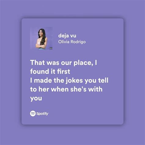 Deja Vu Olivia Rodrigo Pretty Lyrics Lyrics Aesthetic Just Lyrics