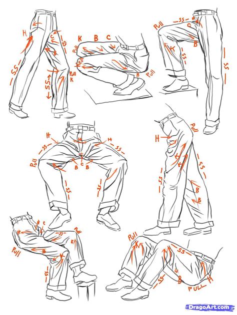 Jeans Guide Drawing People Drawing Clothes Anime Drawings Tutorials