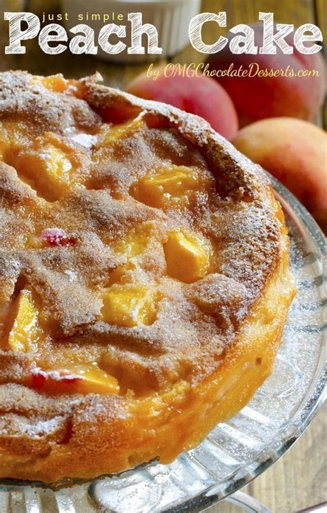How to make an easy peach cobbler with cake mix. Easy Peach Cobbler Recipe - OMG Chocolate Desserts
