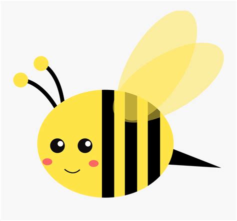 Bee Png Cute Bees Cartoon Transparent Free Transparent Clipart
