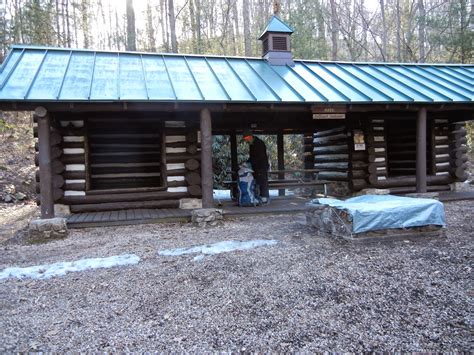 Elements Of An Appalachian Trail Shelter Northeast Tennessee