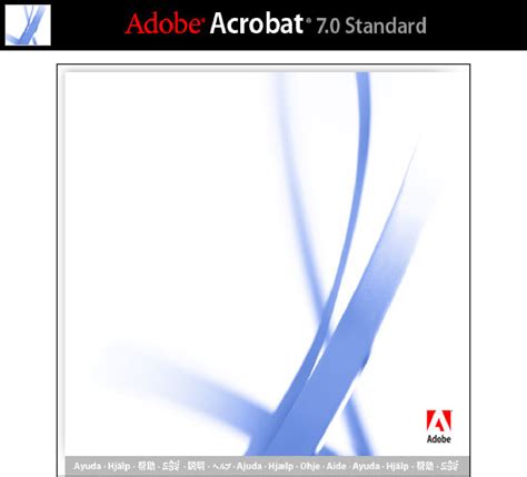 Get new version of adobe photoshop. Adobe Acrobat Standard Help 7.0 Instruction Manual 7 En