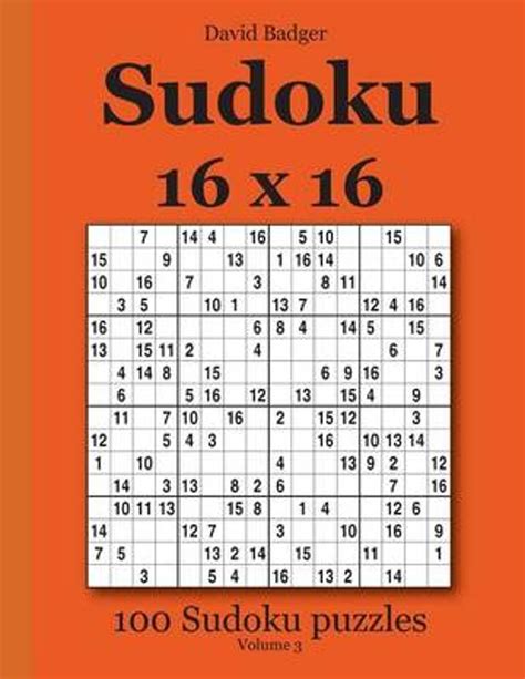 16 Number Sudoku Printable Sudoku Printable