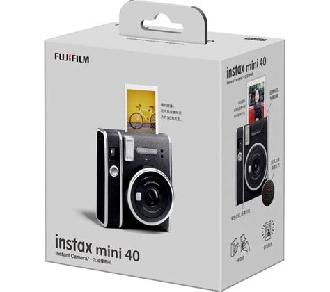 Buy Instax Mini 40 Instant Camera Black Free Delivery Currys