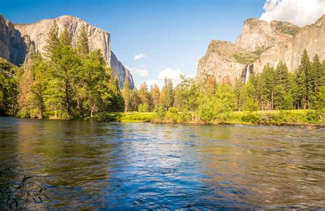 Valley View Merced River Full And Raging Yosemite National Flickr