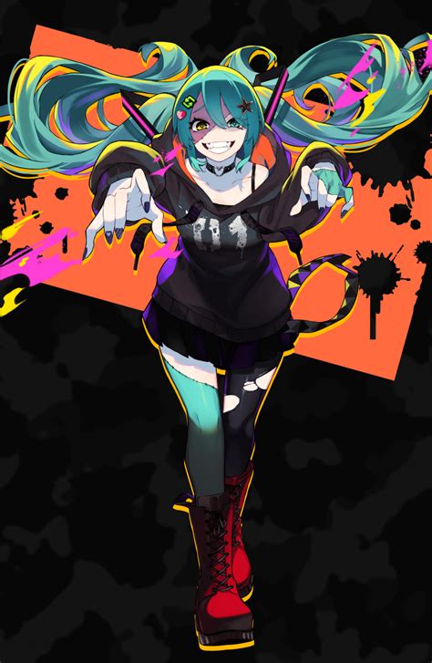 Hatsune Miku Vocaloids Anime Fandoms Yau5531 Zombie Girl