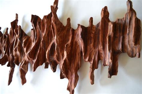 Abstract Wood Sculptures And Wall Installations Nature Series — Lutz