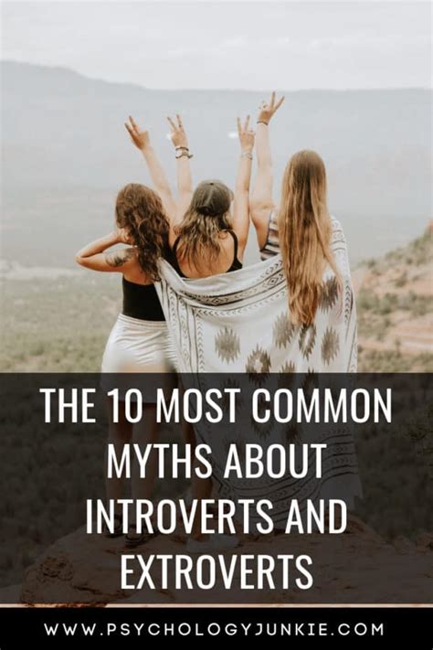 The 10 Most Common Myths About Introverts And Extroverts Psychology