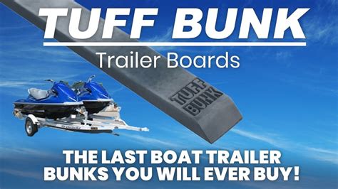 Tuff Bunk Jet Ski Trailer Bunk Boards Youtube