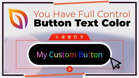 How To Fully Customize Button Text Color In Wordpress Youtube