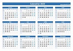 Numéro de semaine 2023 : liste, dates et calendrier 2023 avec semaine