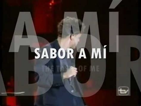 Luis Miguel Sabor A Mi With Translation Lyrics Chords Chordify