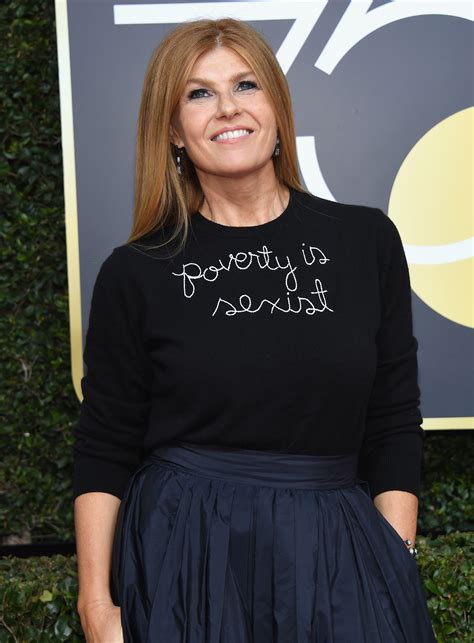 Connie Britton Speaks Out After Getting Slammed For Her 360 Poverty Is Sexist Sweater At