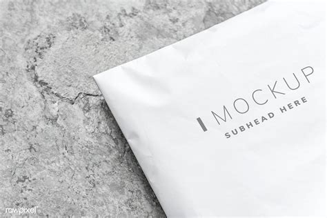 Download White plastic envelope packaging mockup | free image by rawpixel.com | Plastic envelopes, Mockup ...