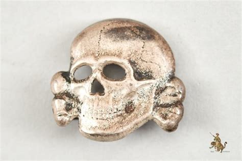 Deschler Ss Skull M152 Epic Artifacts Original German Wwii