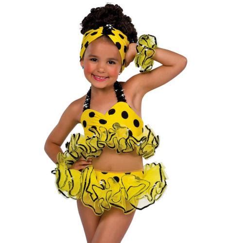 Yellow Polka Dot Bikini Baums Dancewear