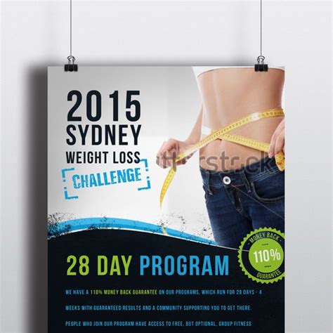 Create An Engaging Poster For A Weight Loss Challenge Postcard Flyer Or Print Contest