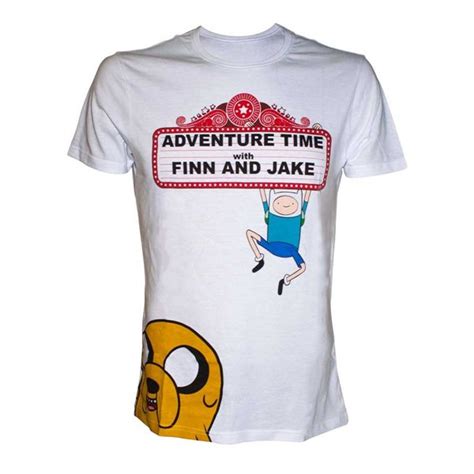 Official Adventure Time T Shirt Finn And Jake Buy Online On Offer