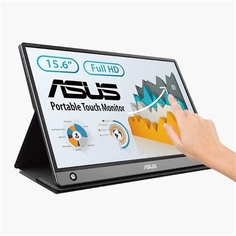 Asus Zenscreen Mb16amt Monitor Usb Portatile Touch 156” Fullhd