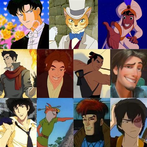 Male Cartoon Characters