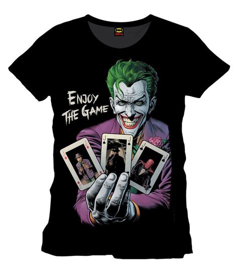 Batman Joker Enjoy The Game Official T Shirt Joker T Shirt T Shirt