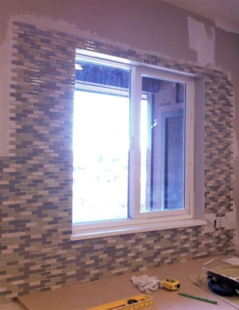 Tiling Around a Window | Centsational Style