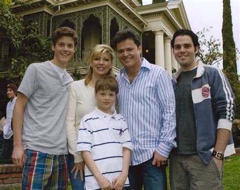 D And D With Sons Chris Josh Don At Disney S Haunted Mansion Donny Osmond The Osmonds Debbie