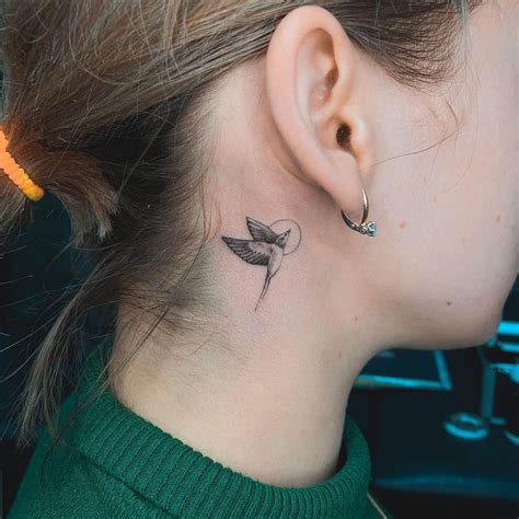 Neck Tattoo Designs For Ladies Best Design Idea