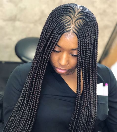 An appealing aspect of ghana braids is that it is a very versatile the ghana braid is characterized by hair that is braided to the scalp in a crescent pattern. Royal Braid Lounge💜👑 on Instagram: "ROYAL BRAID LOUNGE ...