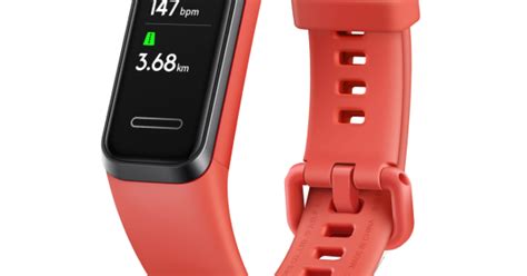 Huawei Band 4 Pro Smart Band Fitness Activity Tracker Red