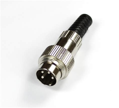 Buildyourcnc 4 Pin Round Male Connector