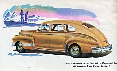 1942 Nash Ambassador 4 Door Slipstream Sedan Ambassador Si Flickr