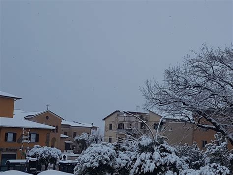 Neve E Ghiaccio Su Strade Del Lazio Disagi In Ciociaria Il Gennaio