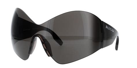 Balenciaga Bb0180s Shield Sunglasses Fashion Eyewear Us