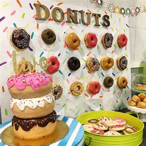 Donut Party Theme Donut Party Kids Playground Party Theme