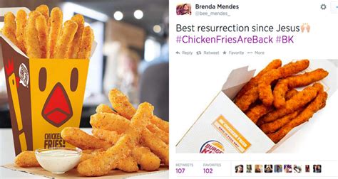 Burger King Is Bringing Back Chicken Fries First We Feast