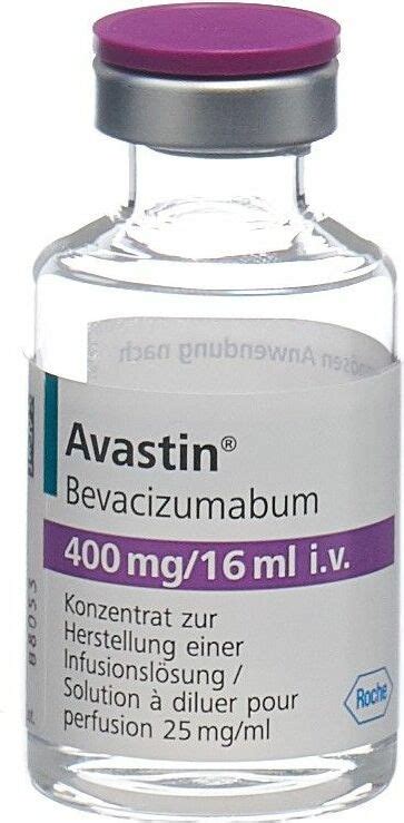 Avastin Infusionskonzentrat 400mg16ml Vial 16ml In Der Adler Apotheke