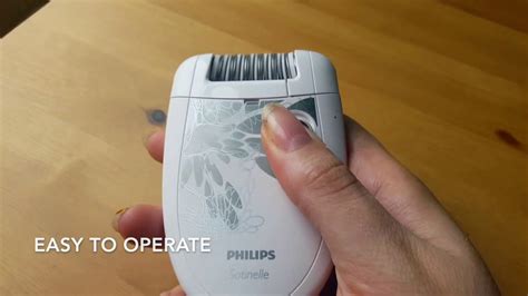 How To Use Philips Satinelle Epilator Hair Removal Review Youtube