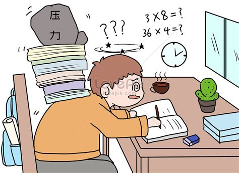 Lesson Stress Cartoons Illustration Imagepicture Free Download