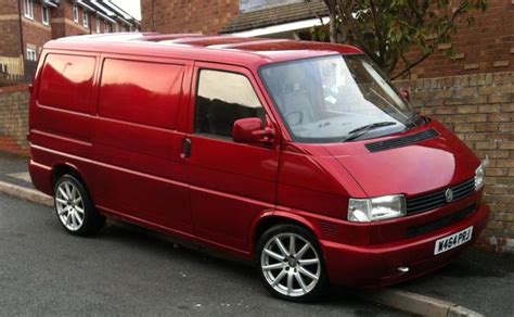 My Van Joins Team Red Vw T4 Forum Vw T5 Forum