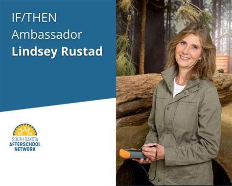 lindsey rustad if then ambassador sd afterschool network